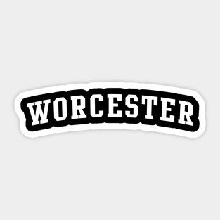 Worcester Sticker